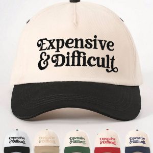 Expensive And Difficult Baseball Embroidered Cap