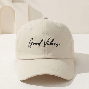 Good Vibes Baseball Embroidered Cap