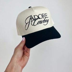 Cowboy Baseball Embroidered Cap