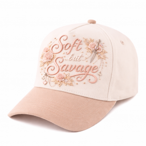 Soft But Savage Baseball Embroidered Cap