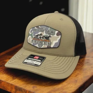 Full Color Logo Patch Hat, Custom Leather Patch, Business Merch Ray Happy
